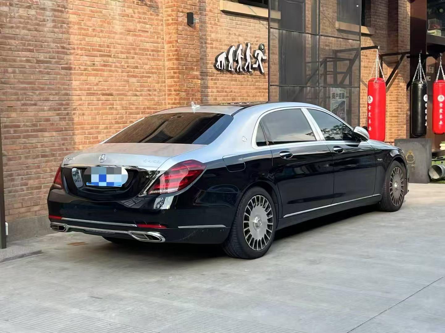 二手奔驰 迈巴赫S级 黑色/棕内 2019款 S450 4MATIC