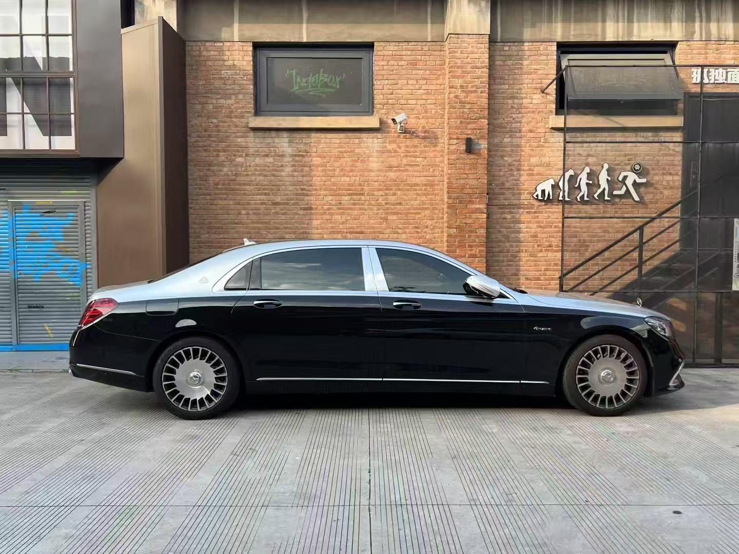 二手奔驰 迈巴赫S级 黑色/棕内 2019款 S450 4MATIC