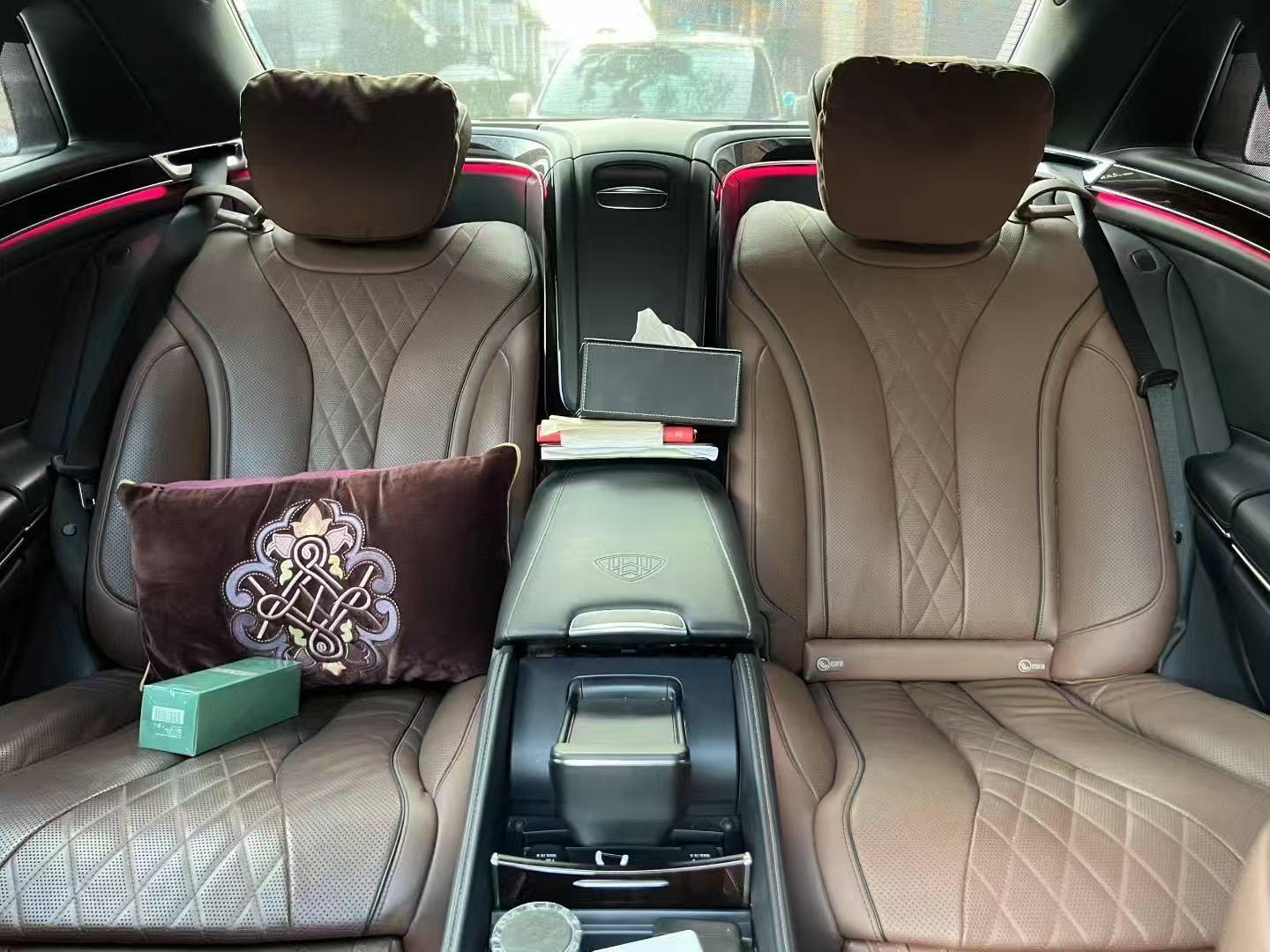 二手奔驰 迈巴赫S级 黑色/棕内 2019款 S450 4MATIC