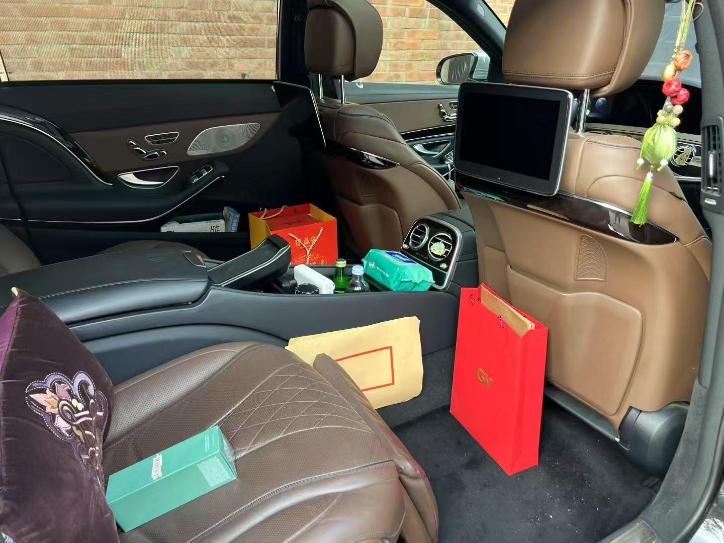二手奔驰 迈巴赫S级 黑色/棕内 2019款 S450 4MATIC