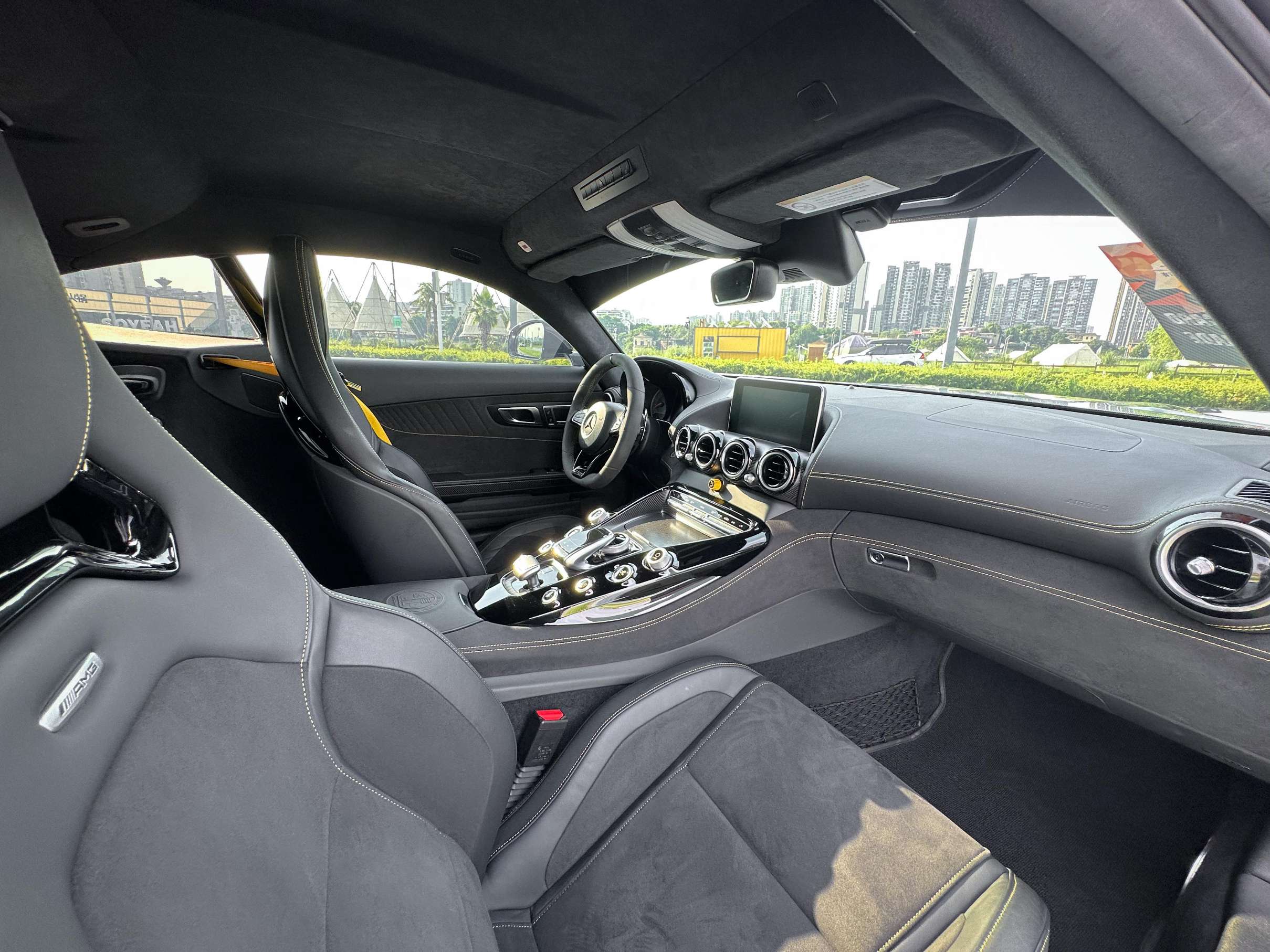 二手奔驰 AMG GT 魔焰绿/黑色 2017款 GT R