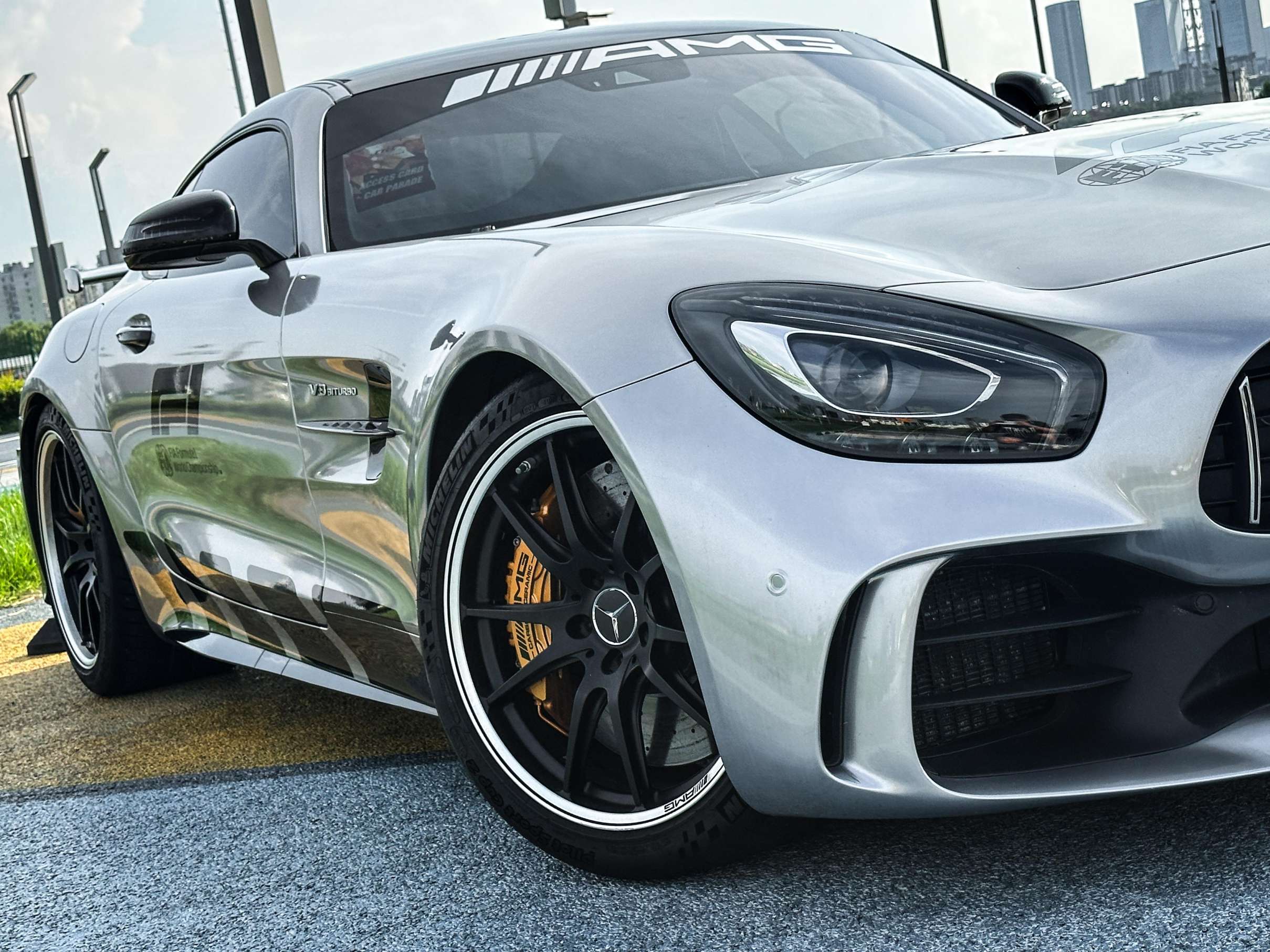 二手奔驰 AMG GT 魔焰绿/黑色 2017款 GT R