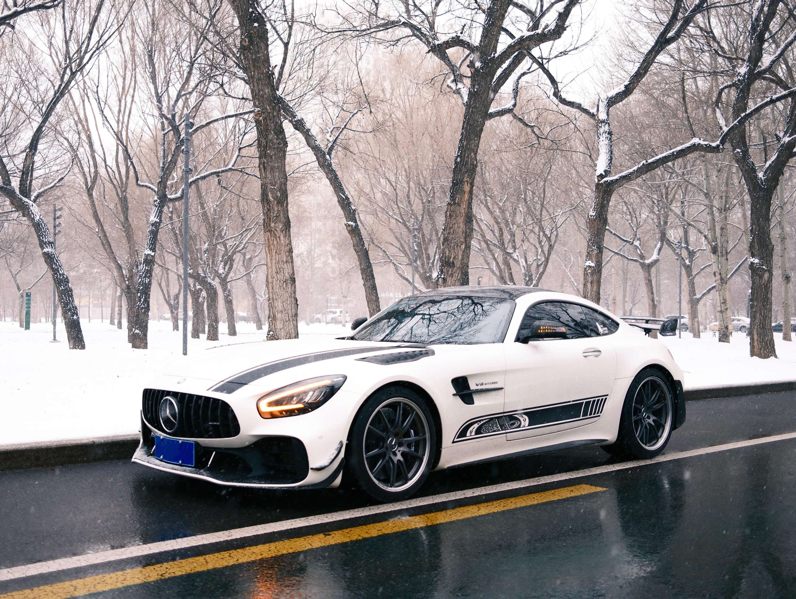 二手奔驰 AMG GT 白色/黑色 AMG GTR PRO  中规版
