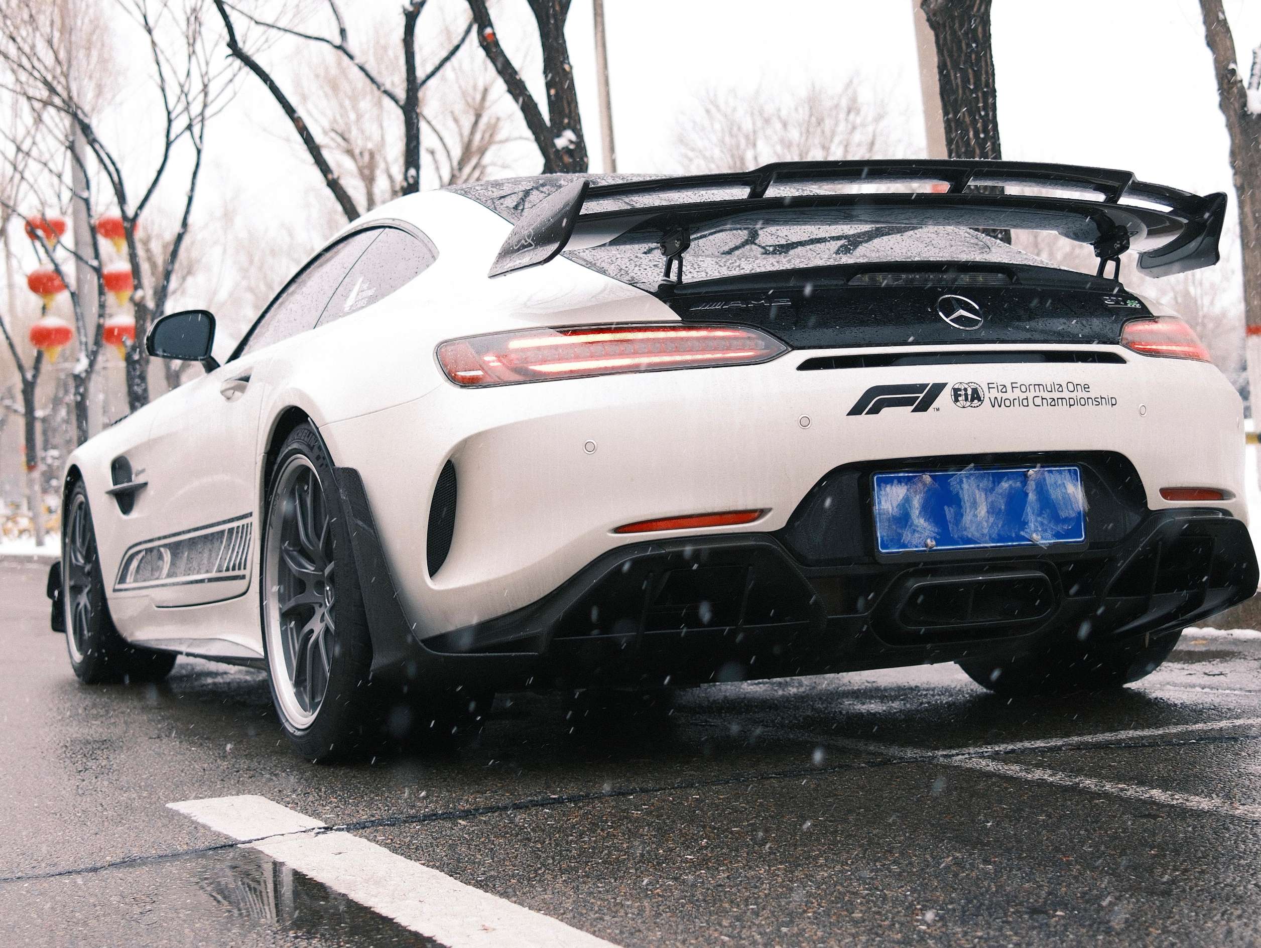 二手奔驰 AMG GT 白色/黑色 AMG GTR PRO 中规版