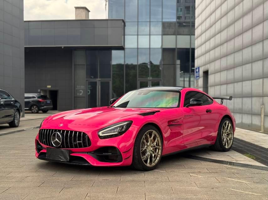 二手奔驰 AMG GT 灰色/红色 2019款