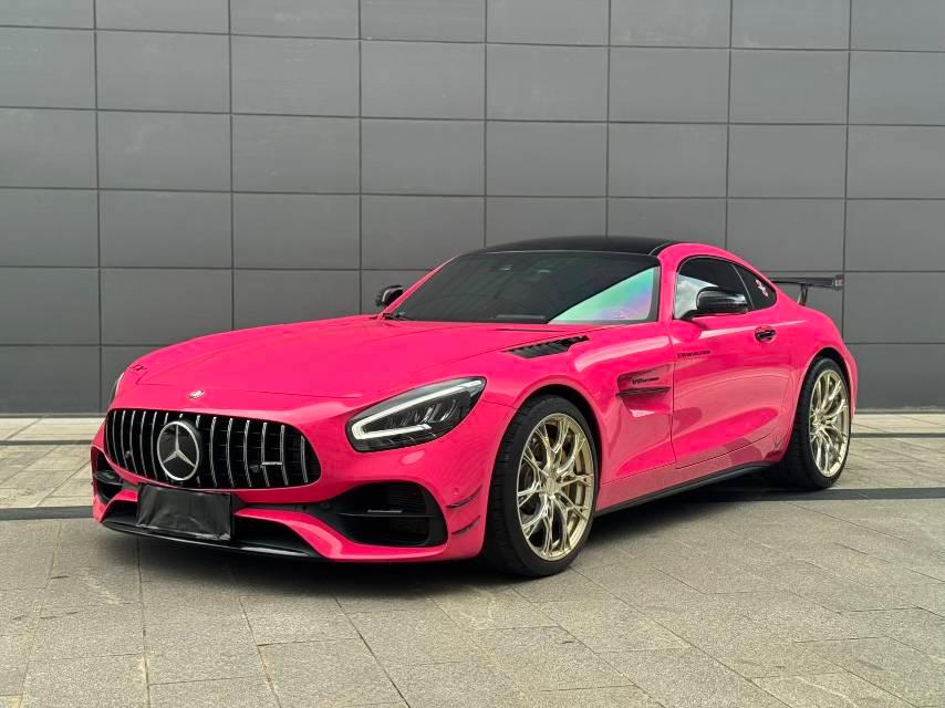 二手奔驰 AMG GT 灰色/红色 2019款