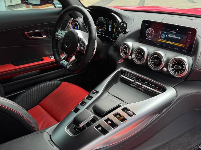二手奔驰 AMG GT 灰色/红色 2019款