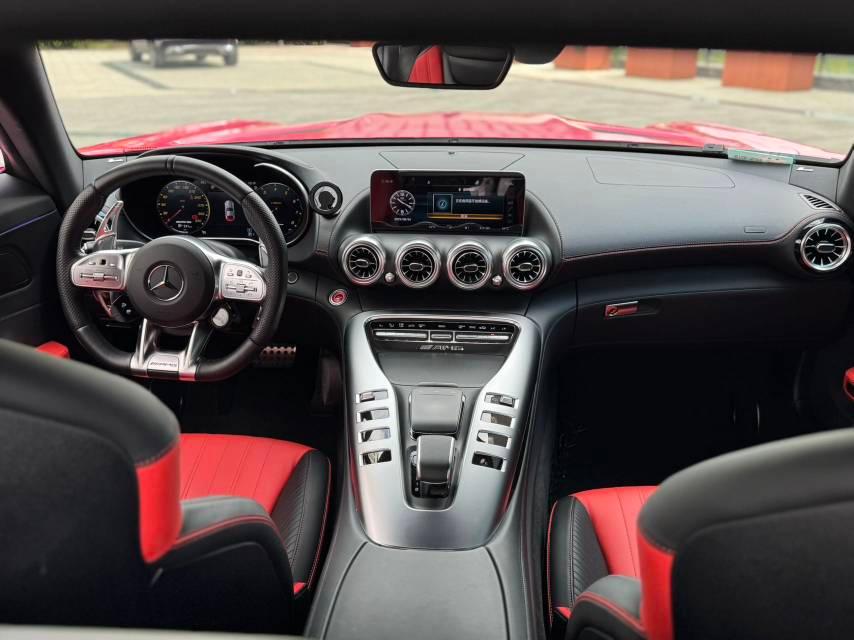 二手奔驰 AMG GT 灰色/红色 2019款
