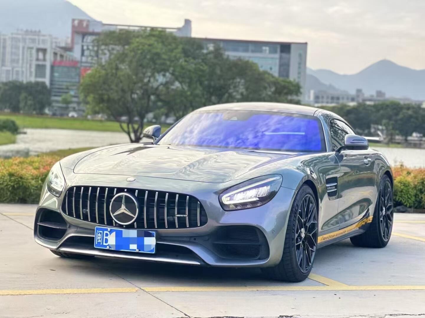 二手奔驰 AMG GT 灰色/红色 2019款