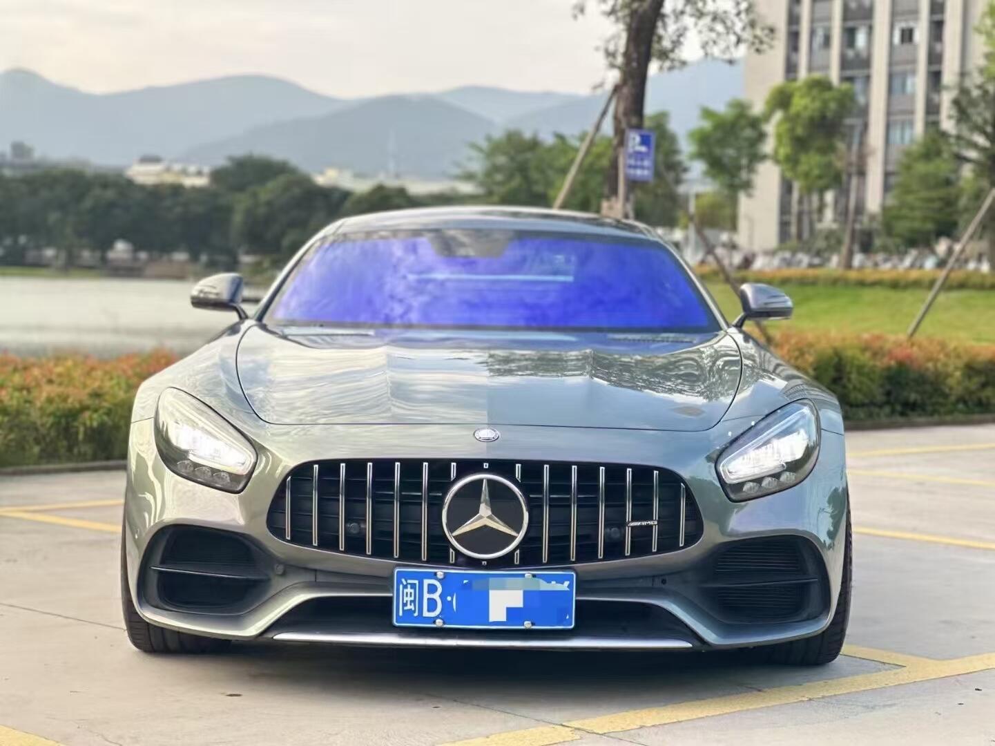 二手奔驰 AMG GT 灰色/红色 2019款