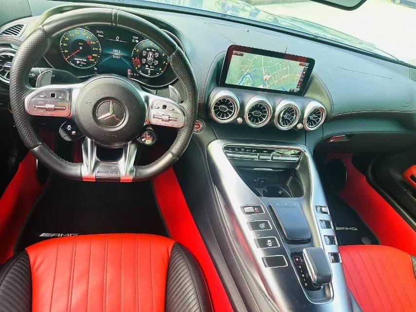二手奔驰 AMG GT 灰色/红色 2019款