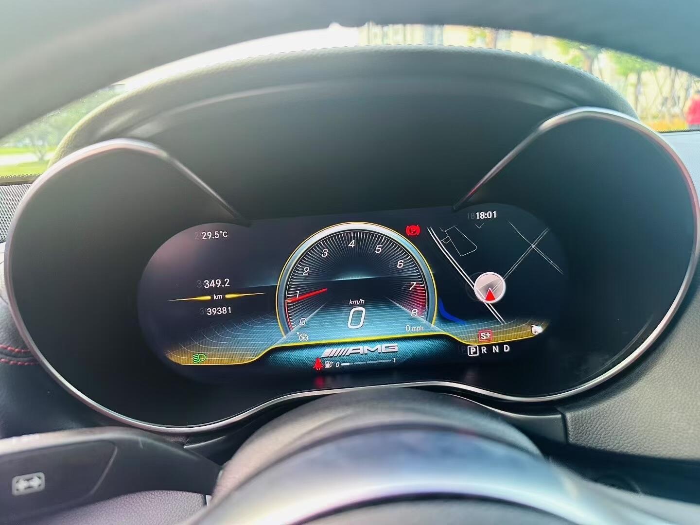 二手奔驰 AMG GT 灰色/红色 2019款