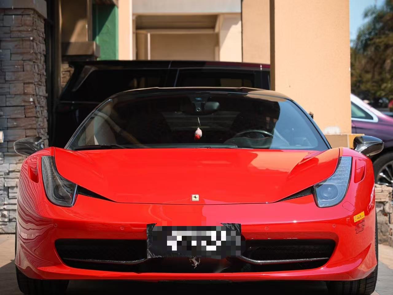 二手法拉利 458 红色/黑色 2011款 4.5L Italia
