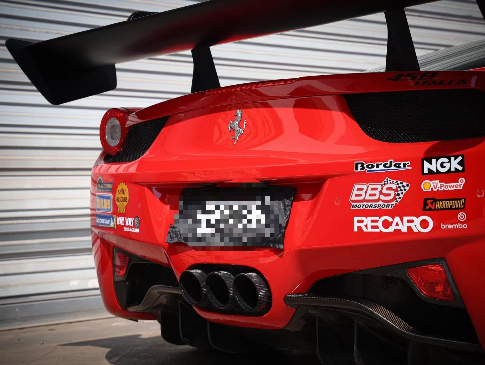 二手法拉利 458 红色/黑色 2011款 4.5L Italia
