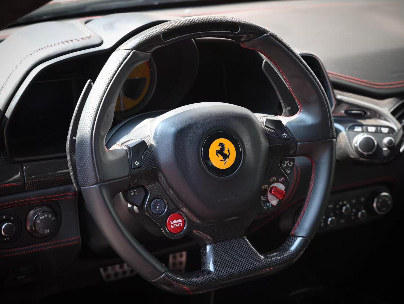 二手法拉利 458 红色/黑色 2011款 4.5L Italia