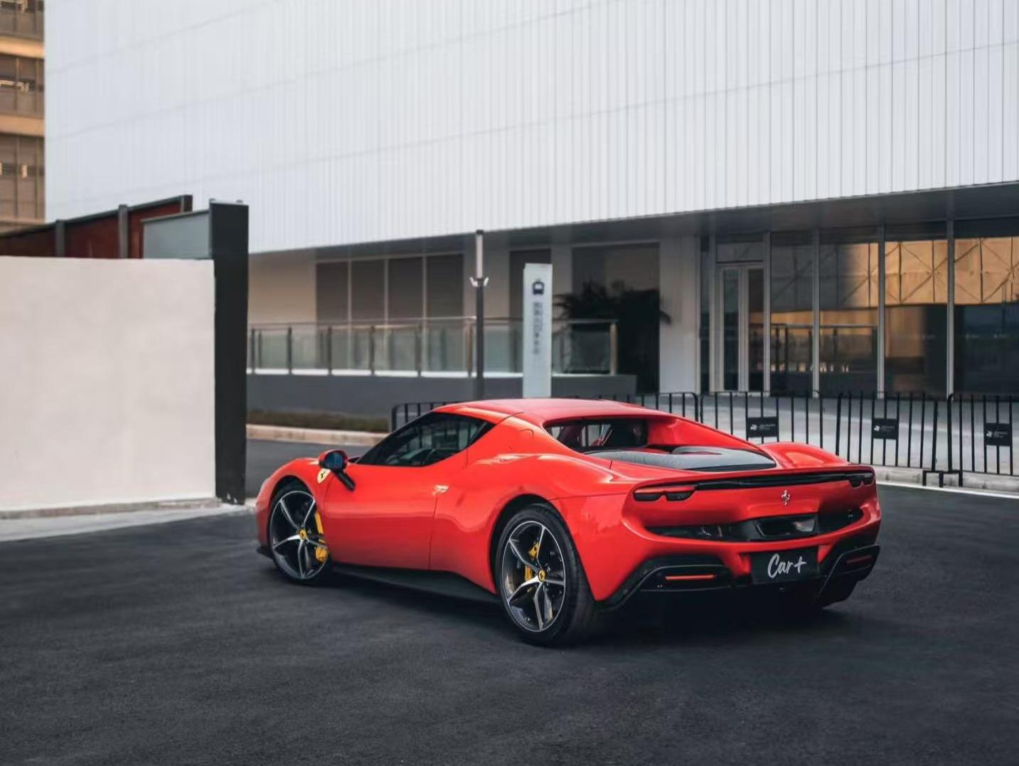 二手法拉利 296 GTB 红色/红色 2021款 3.0T 