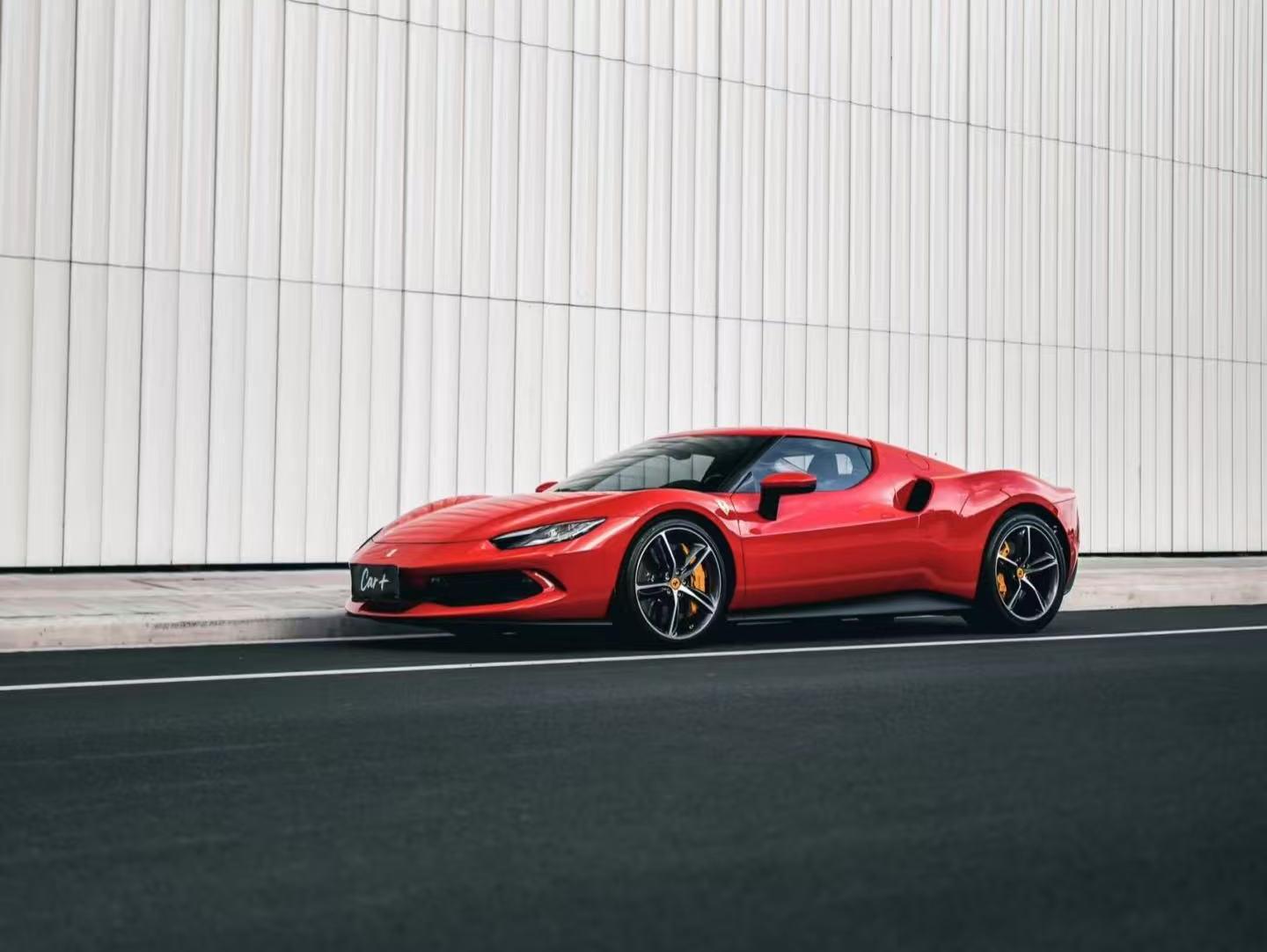 二手法拉利 296 GTB 红色/红色 2021款 3.0T 