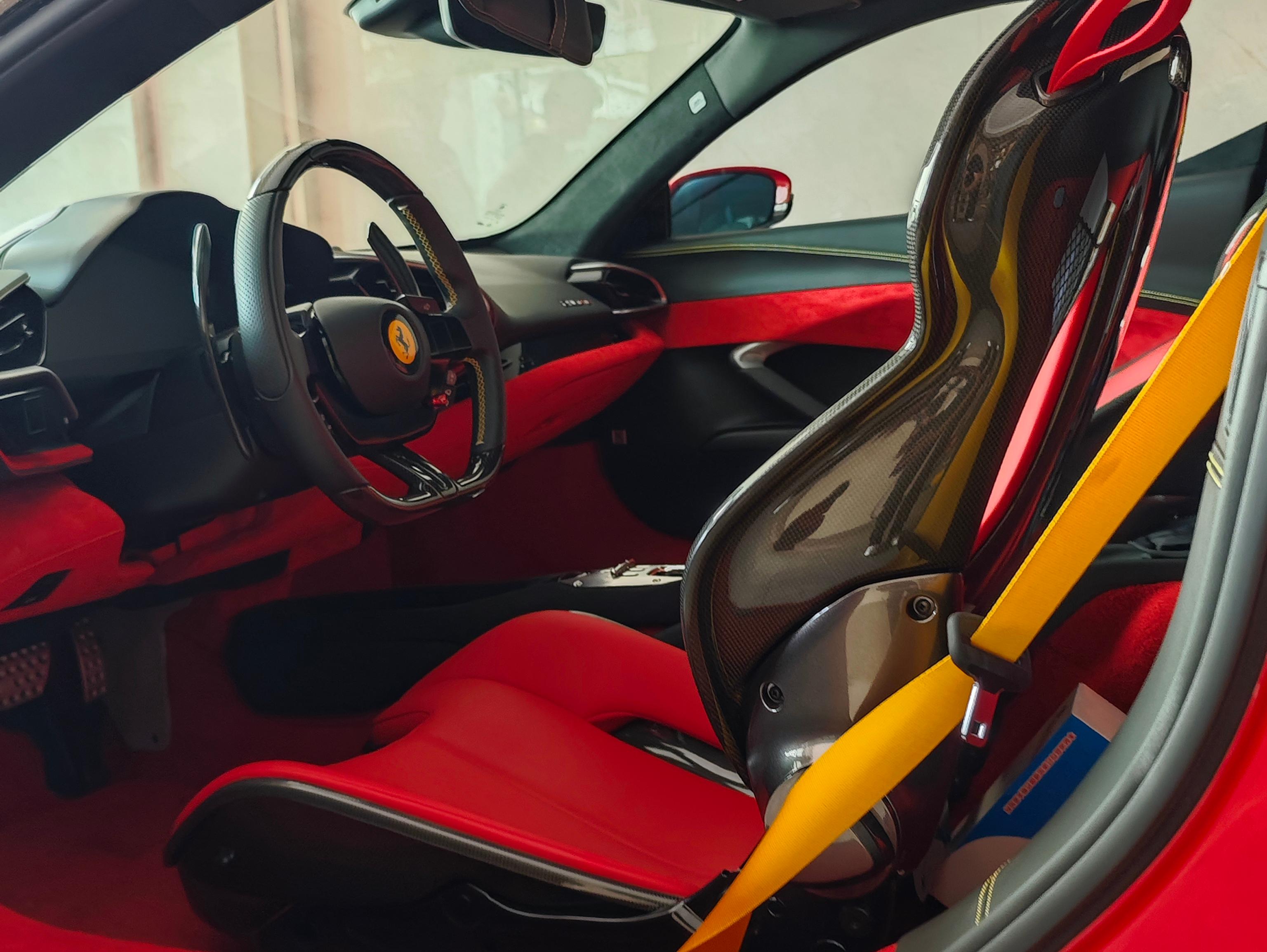 二手法拉利 296 GTB 红色/红色 2021款 3.0T 