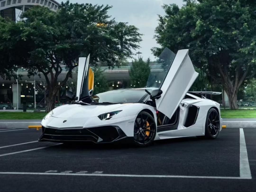 二手兰博基尼 Aventador 白色/黑色 2011款 LP 700-4
