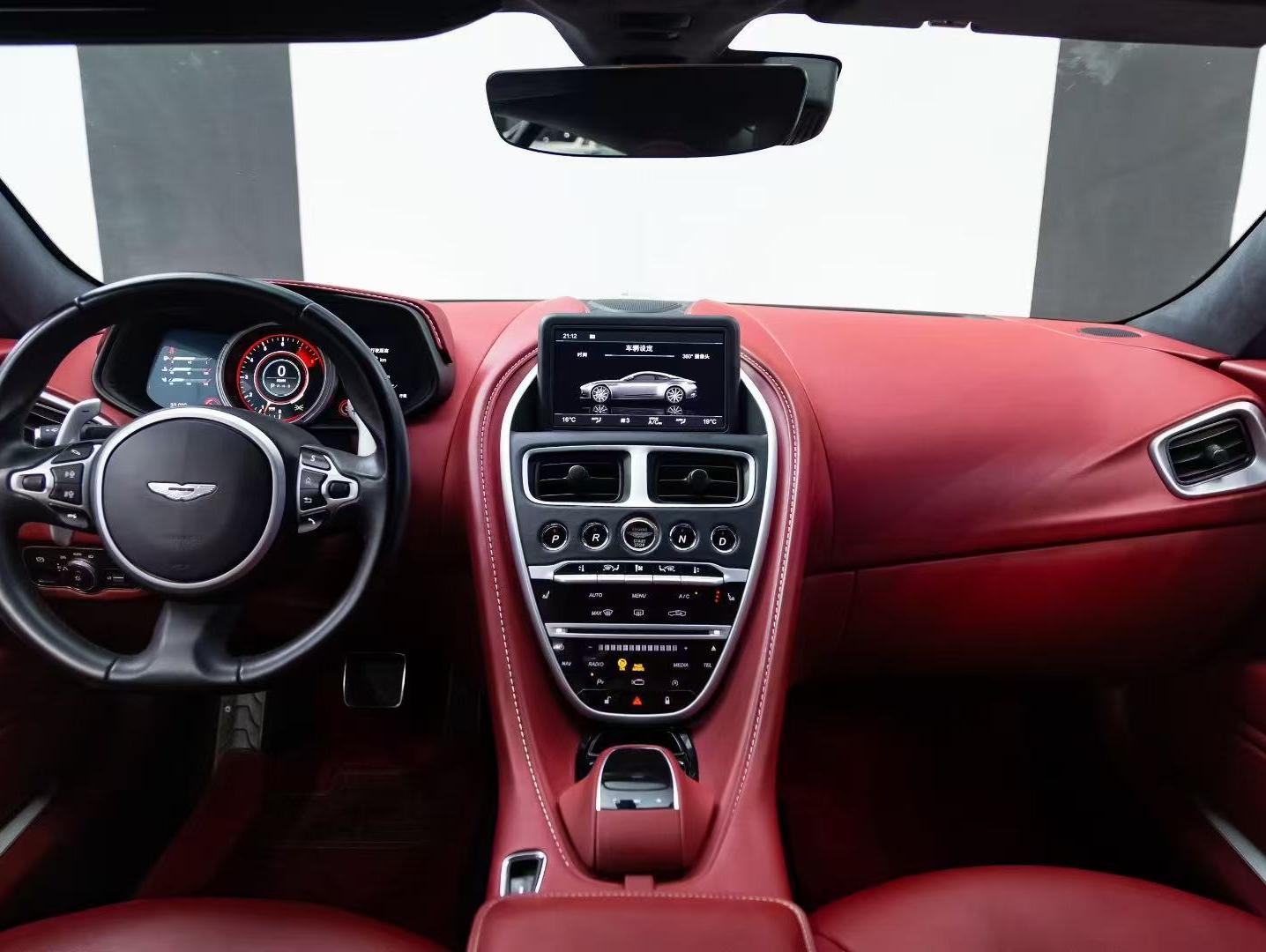 二手阿斯顿·马丁 DB11 黑色/红色 2019款 4.0T V8 Coupe