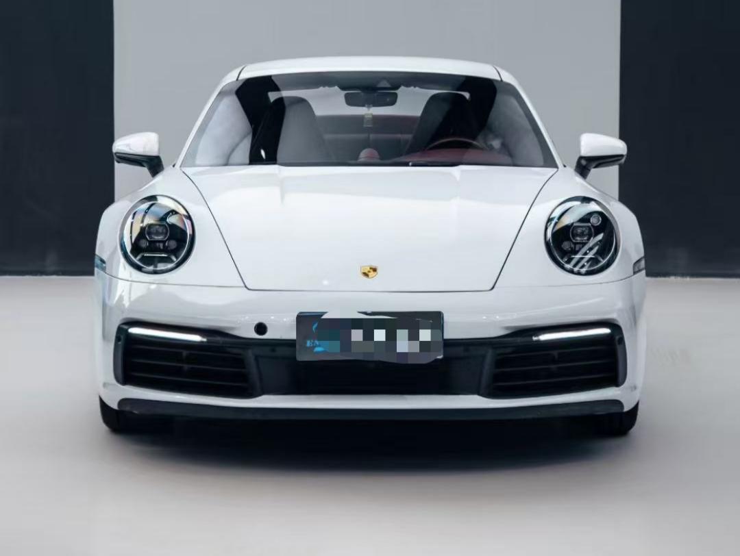 二手保时捷 911 白色/红色 2020款 Carrera 3.0T
