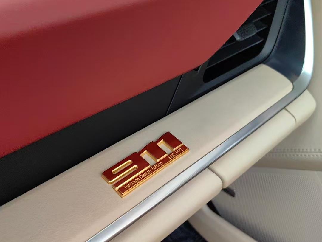 二手保时捷 911 红色/米色 2020款Targa 4S 3.0T Heritage Desian 特别版