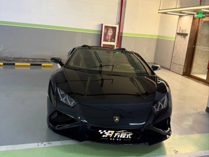 二手兰博基尼 Huracán 黑色/黑色 2020款 Huracán EVO RWD Spyder