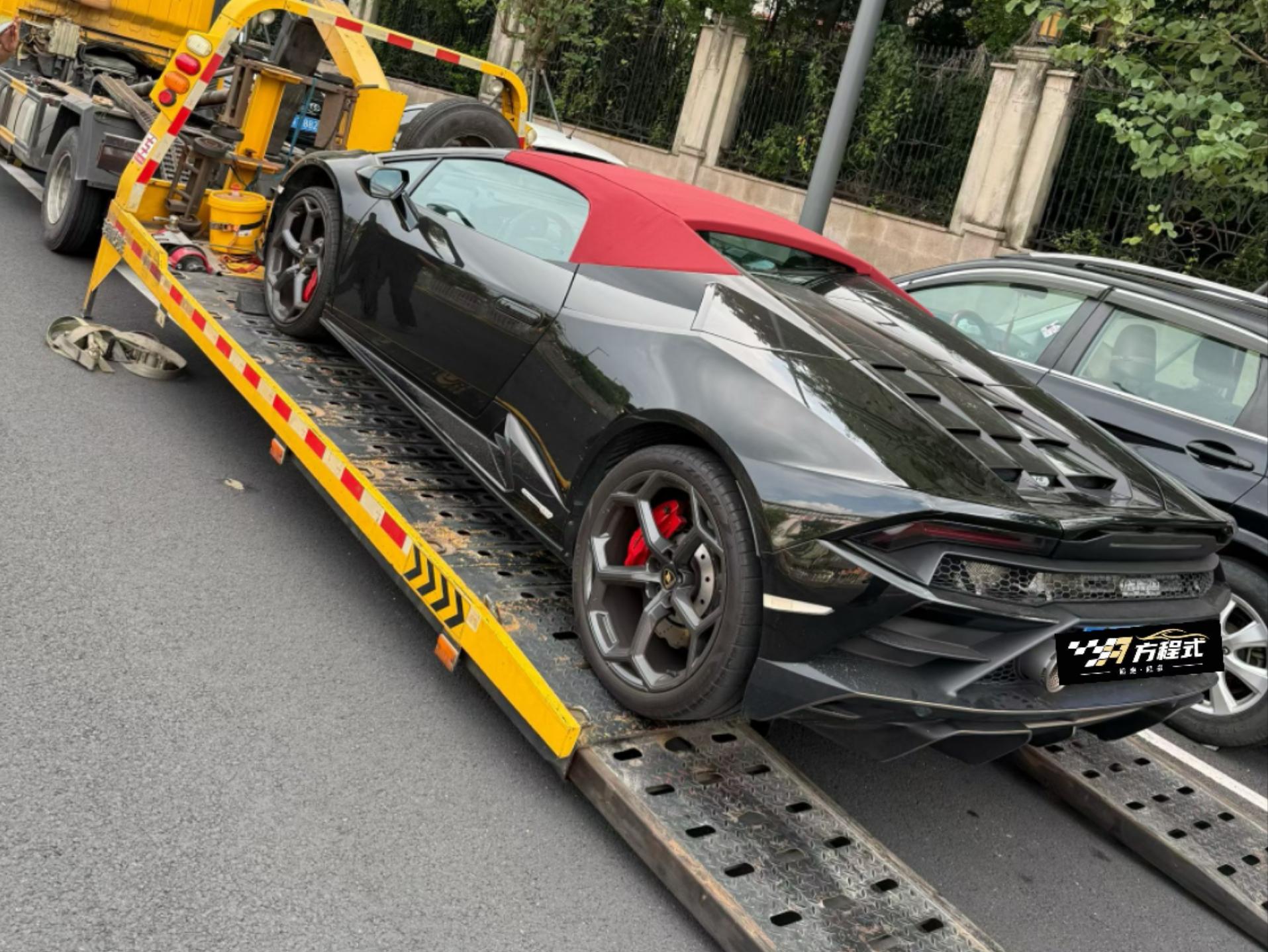 二手兰博基尼 Huracán 黑色/黑色 2020款 Huracán EVO RWD Spyder