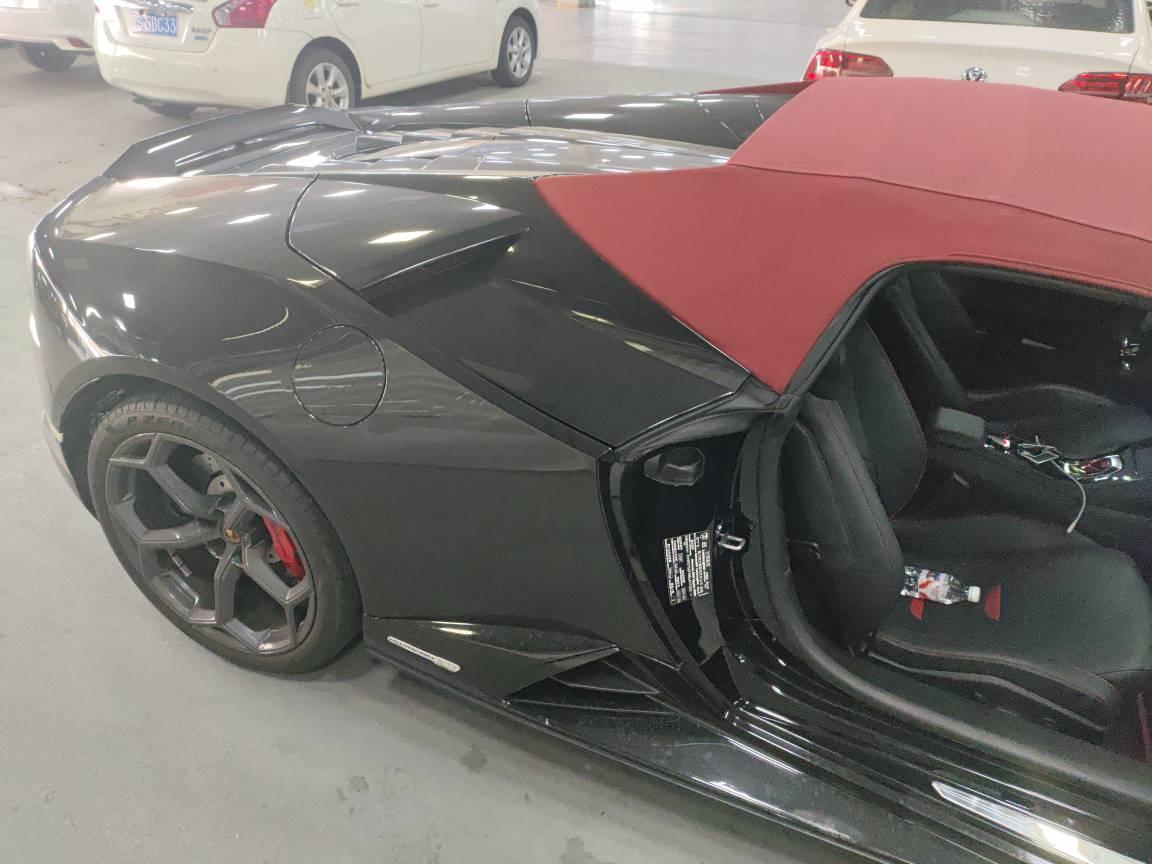 二手兰博基尼 Huracán 黑色/黑色 2020款 Huracán EVO RWD Spyder