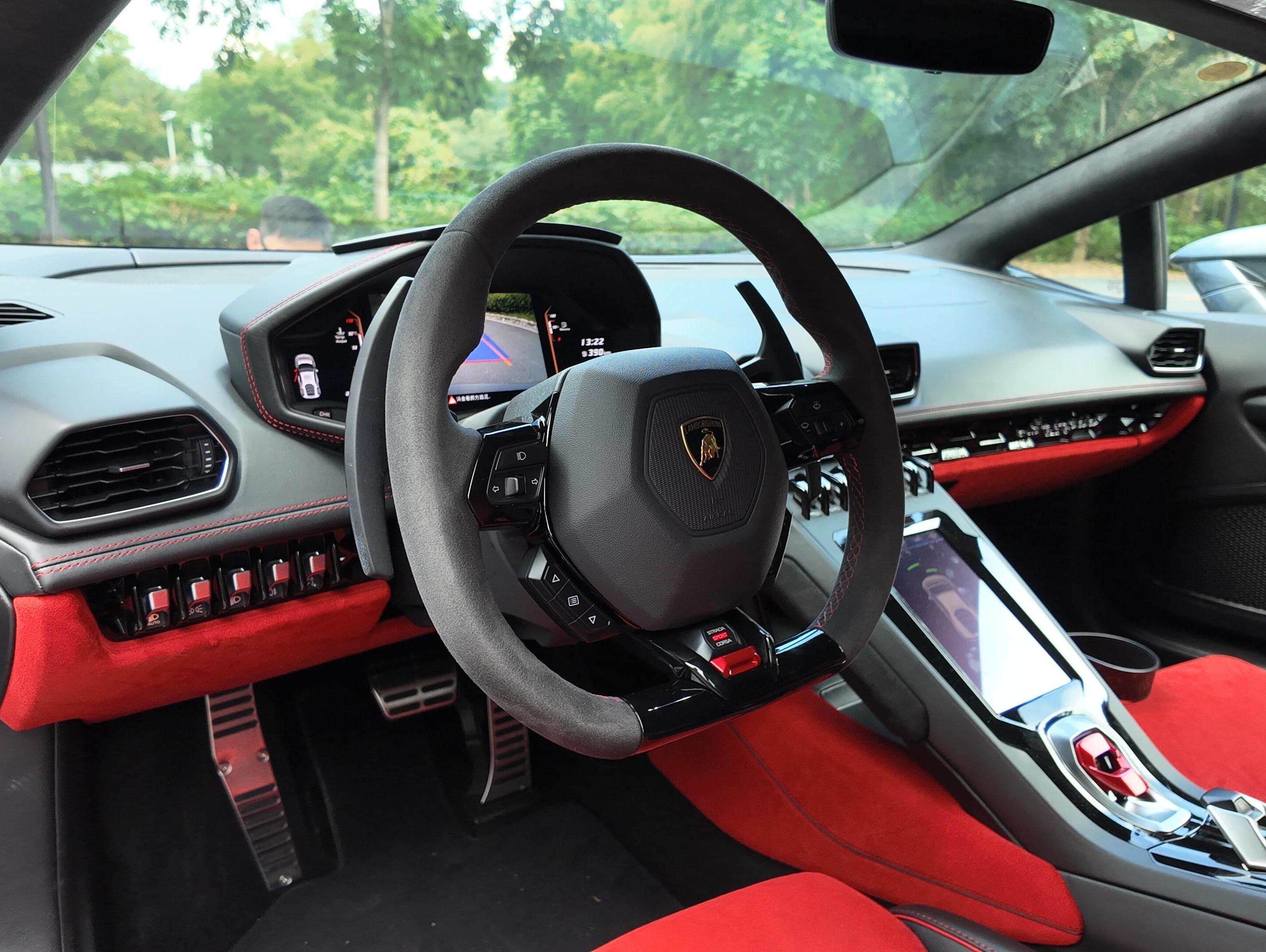 二手兰博基尼 Huracán 银灰色/红色 2020款 Huracán EVO RWD
