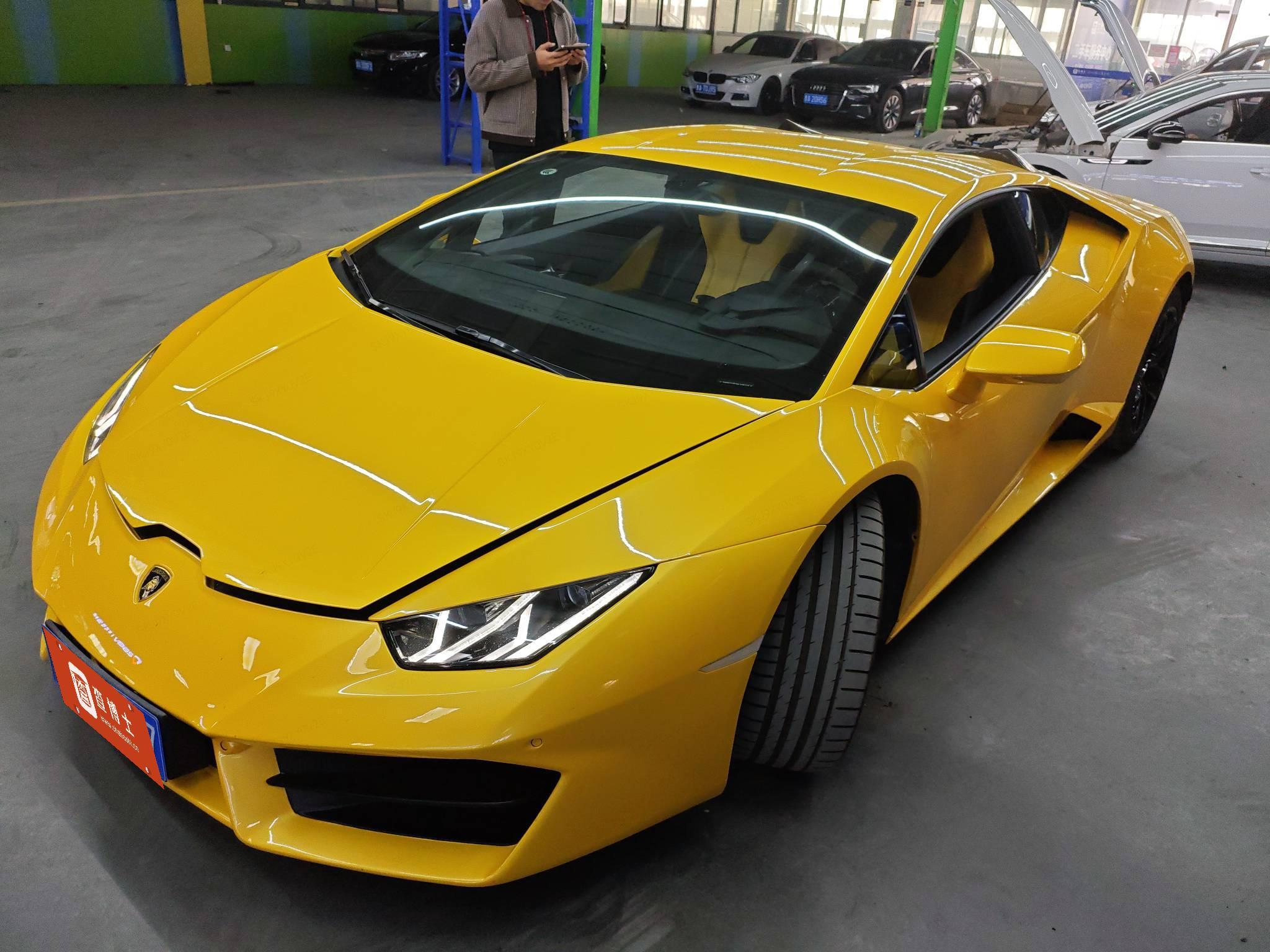 二手兰博基尼 Huracán 黄色/黄色 2016款 Huracán LP580-2
