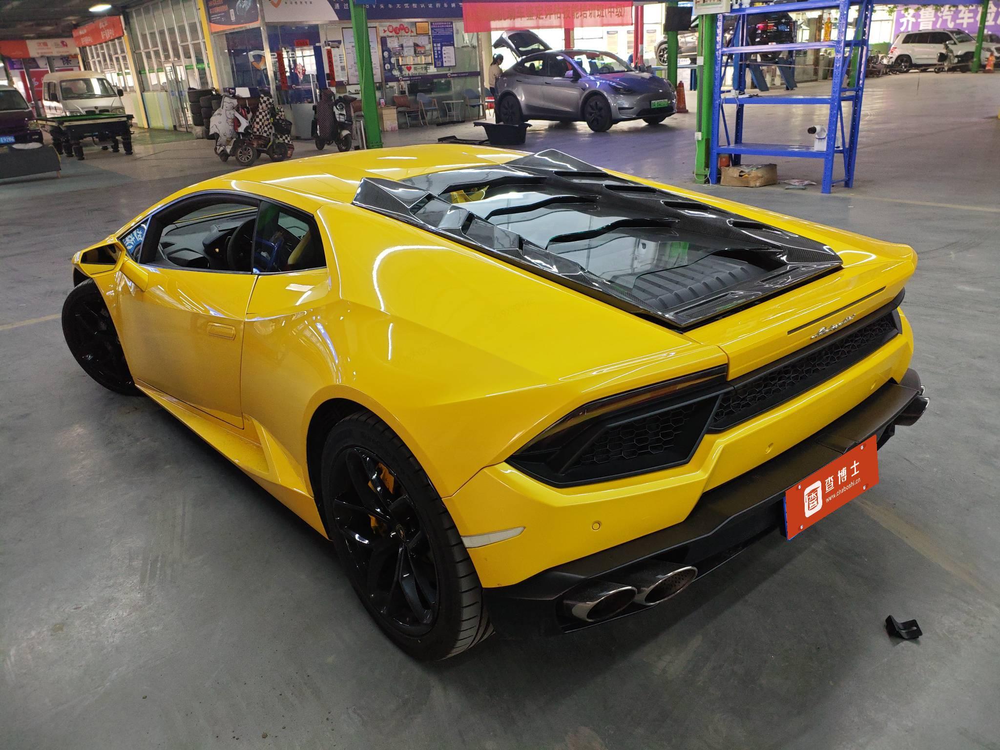 二手兰博基尼 Huracán 黄色/黄色 2016款 Huracán LP580-2
