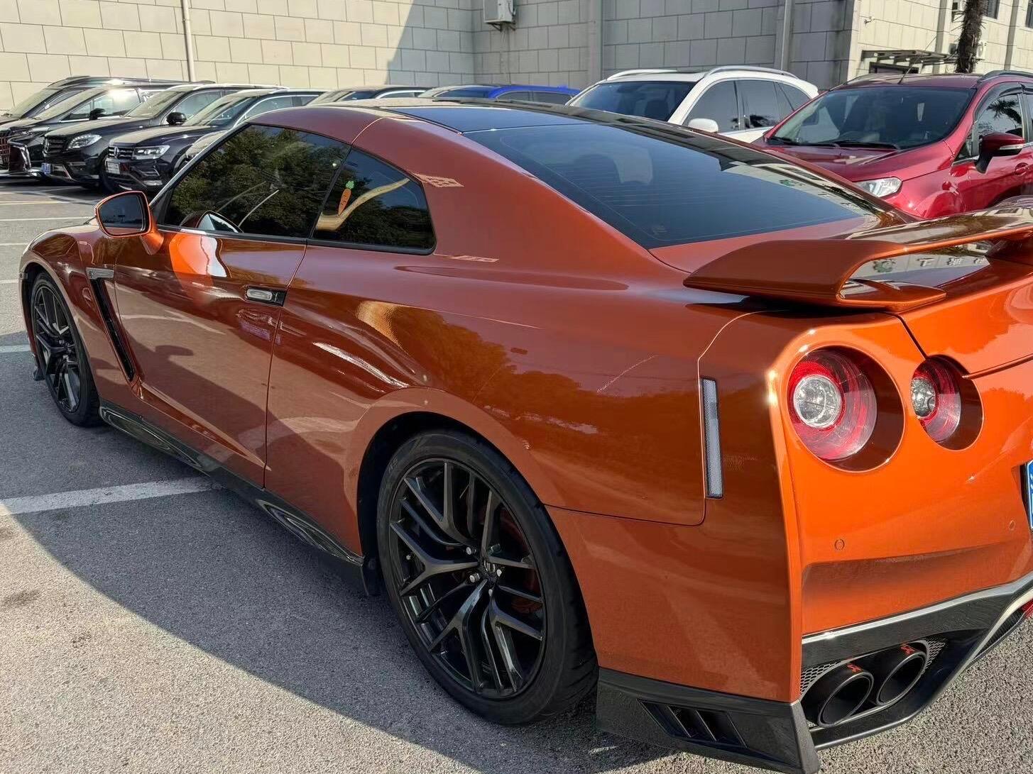 二手日产 GT-R 橙色/黑色 2017款 3.8T