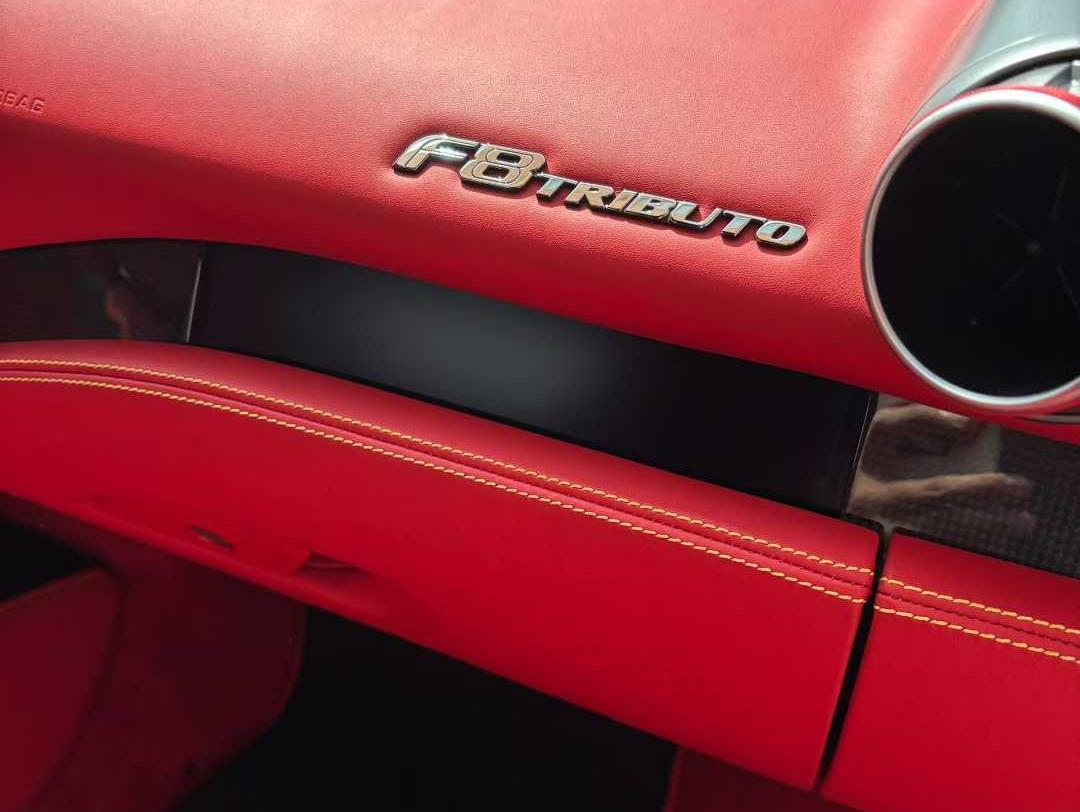 二手法拉利 F8 红色/红色 2019款 Tributo 3.9T V8