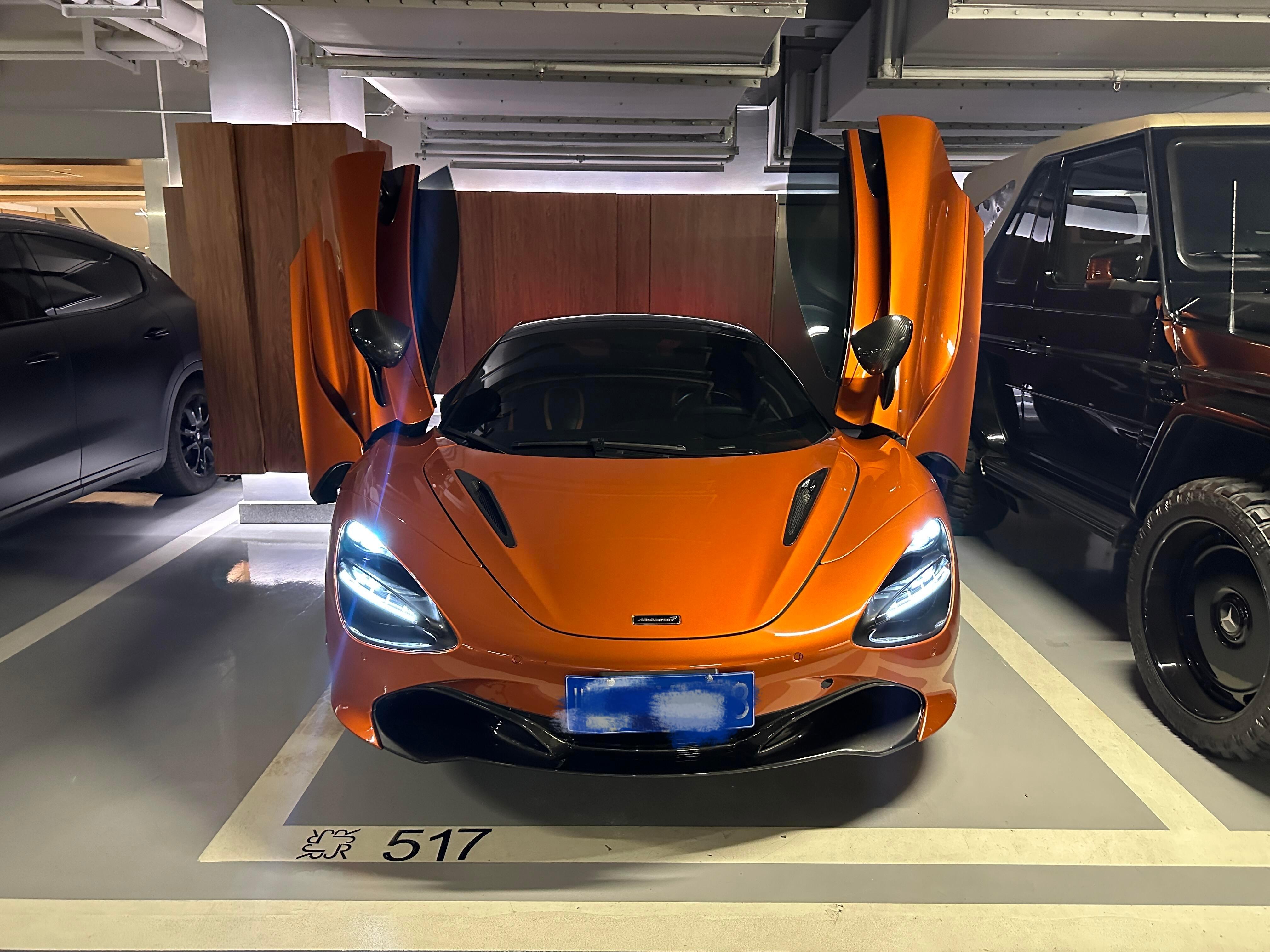 二手迈凯伦 720S 橙色/橙色 2019款 4.0T Spider P版