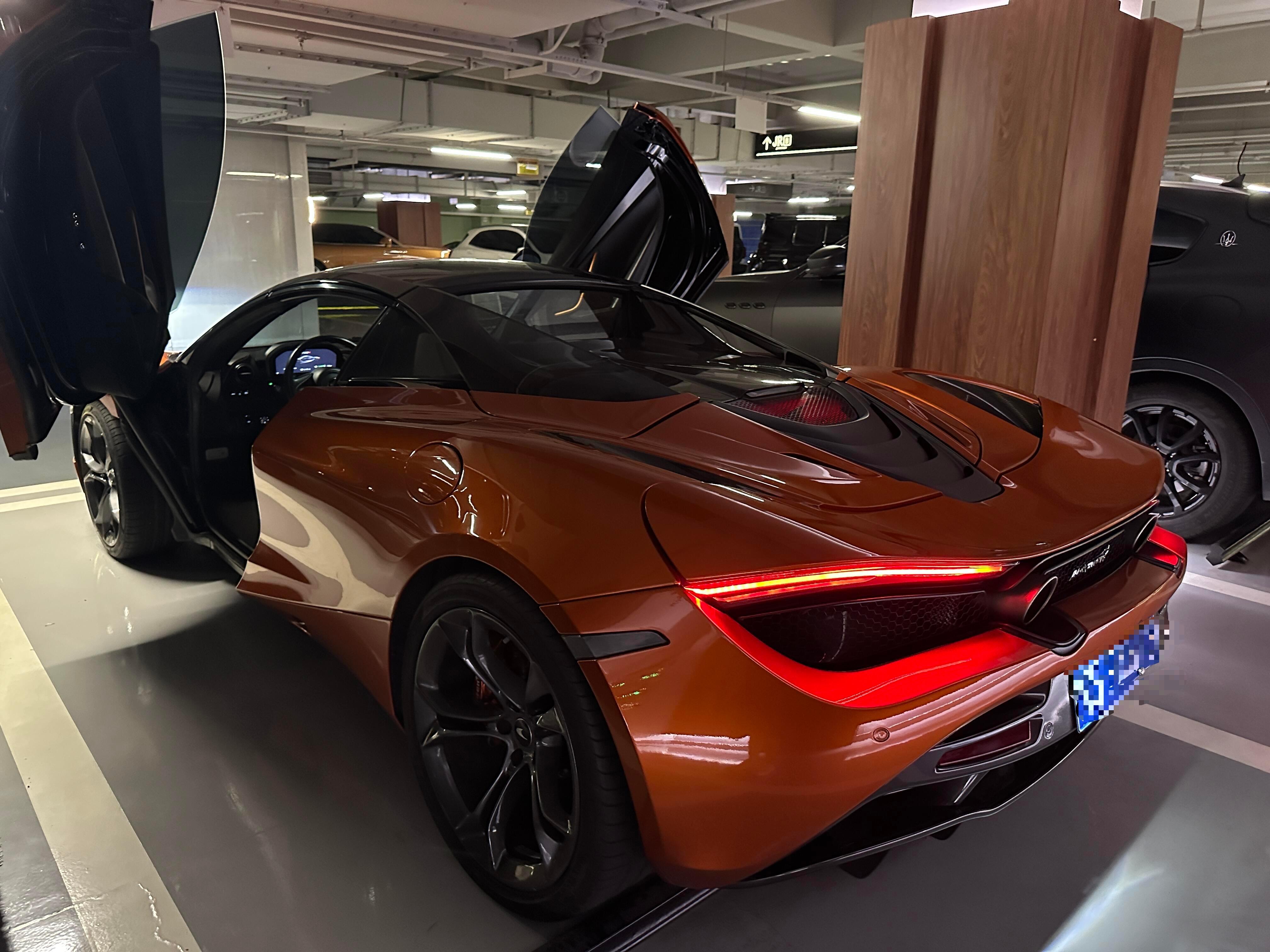 二手迈凯伦 720S 橙色/橙色 2019款 4.0T Spider P版
