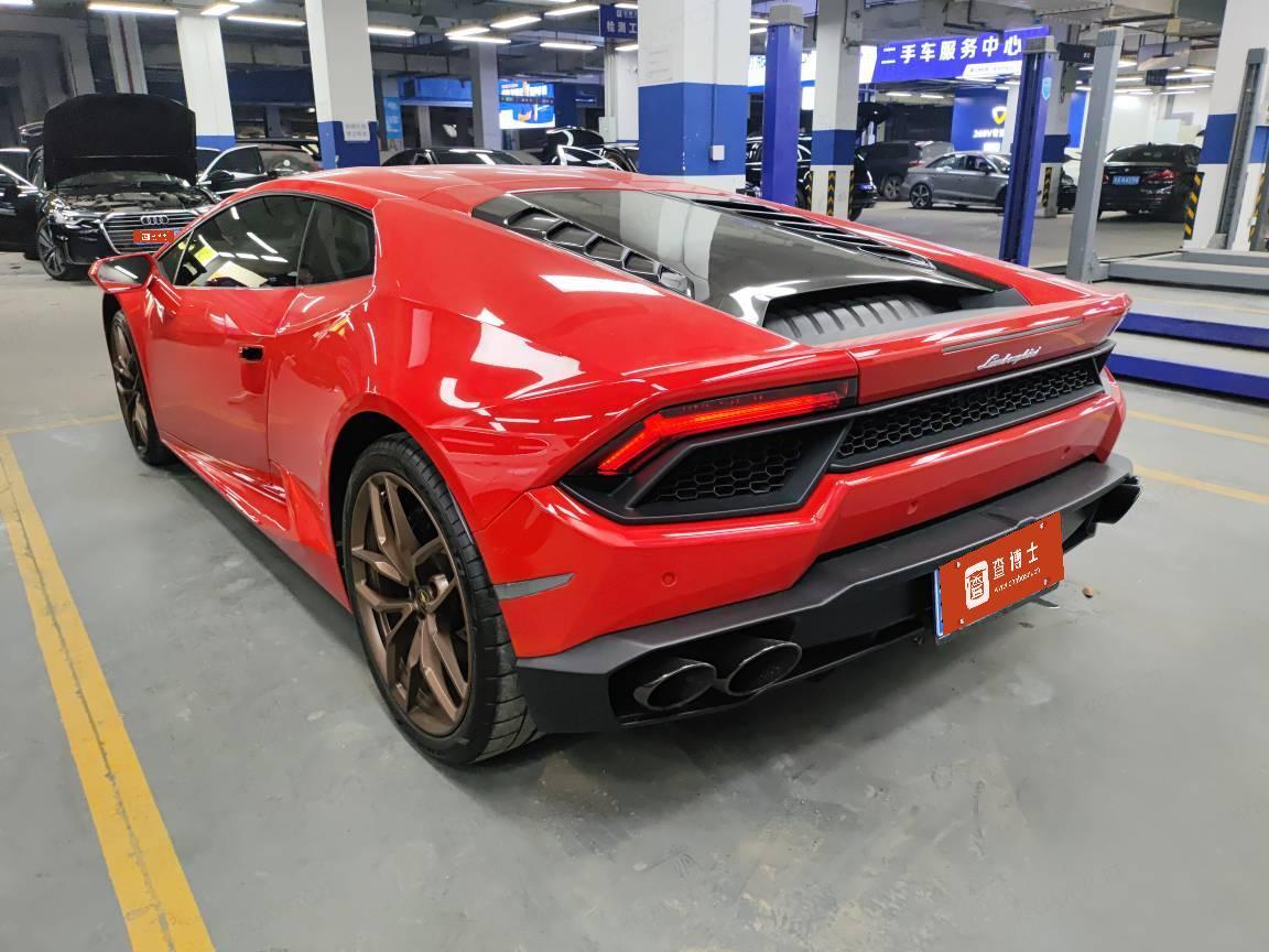 二手兰博基尼 Huracán 红色/棕色 2016款 Huracán LP580-2