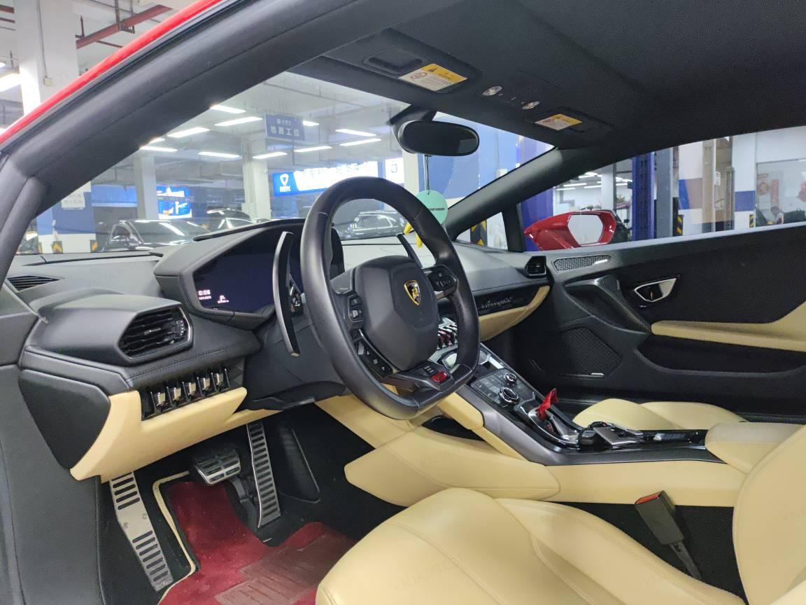 二手兰博基尼 Huracán 红色/棕色 2016款 Huracán LP580-2