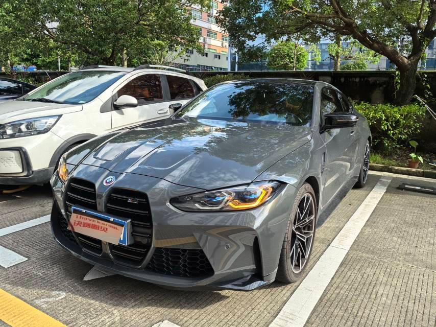 二手宝马 M系 灰色/橙色 2022款 M4双门轿跑车 M xDrive 雷霆版
