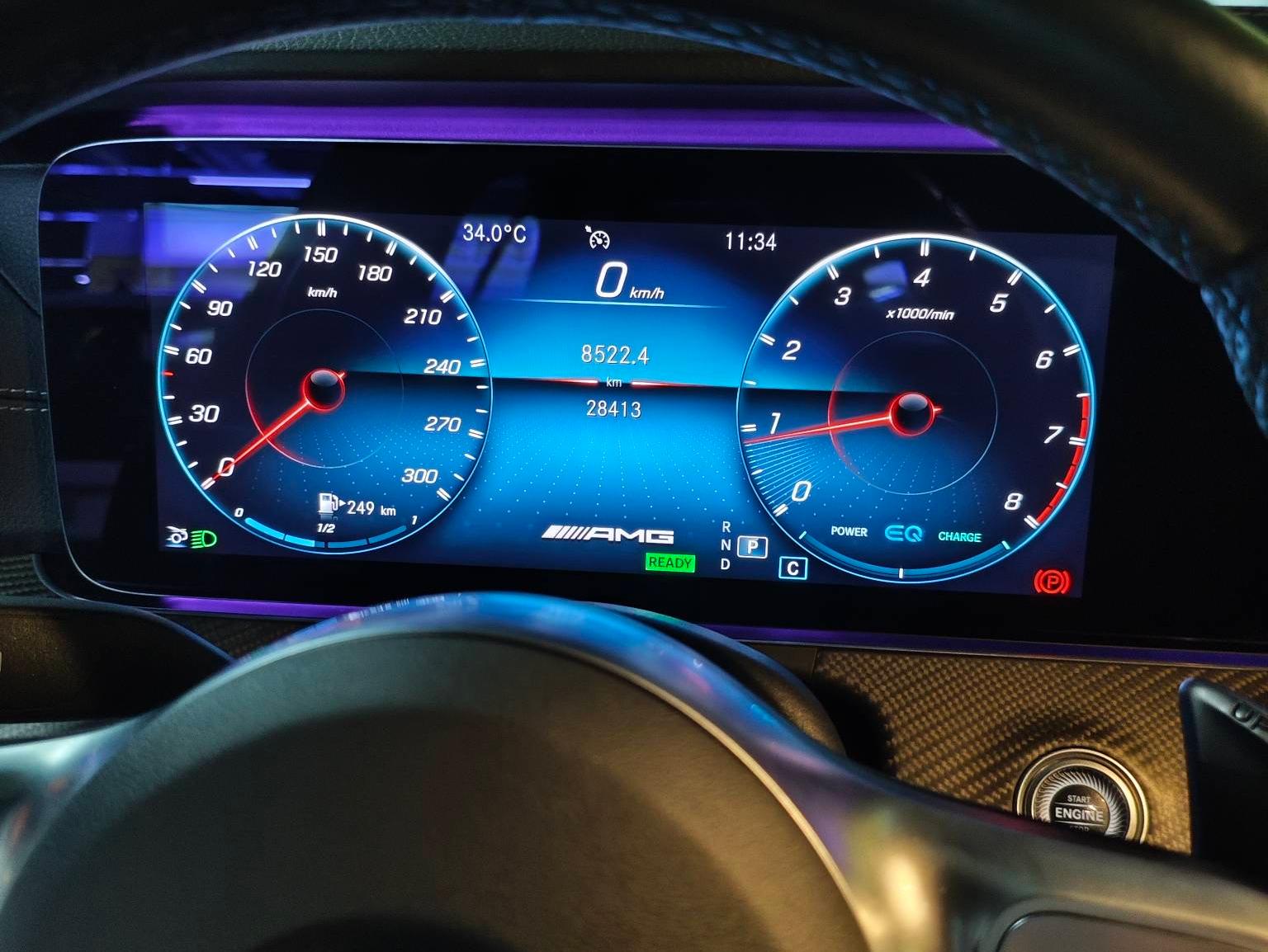 二手奔驰 AMG GT 灰色/黑色 2020款 AMG GT 50 四门跑车