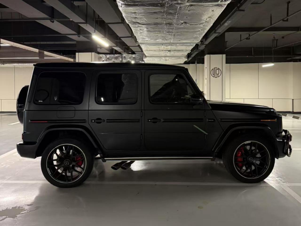 二手奔驰 G级AMG 黑色/黑红 2019款 AMG G 63