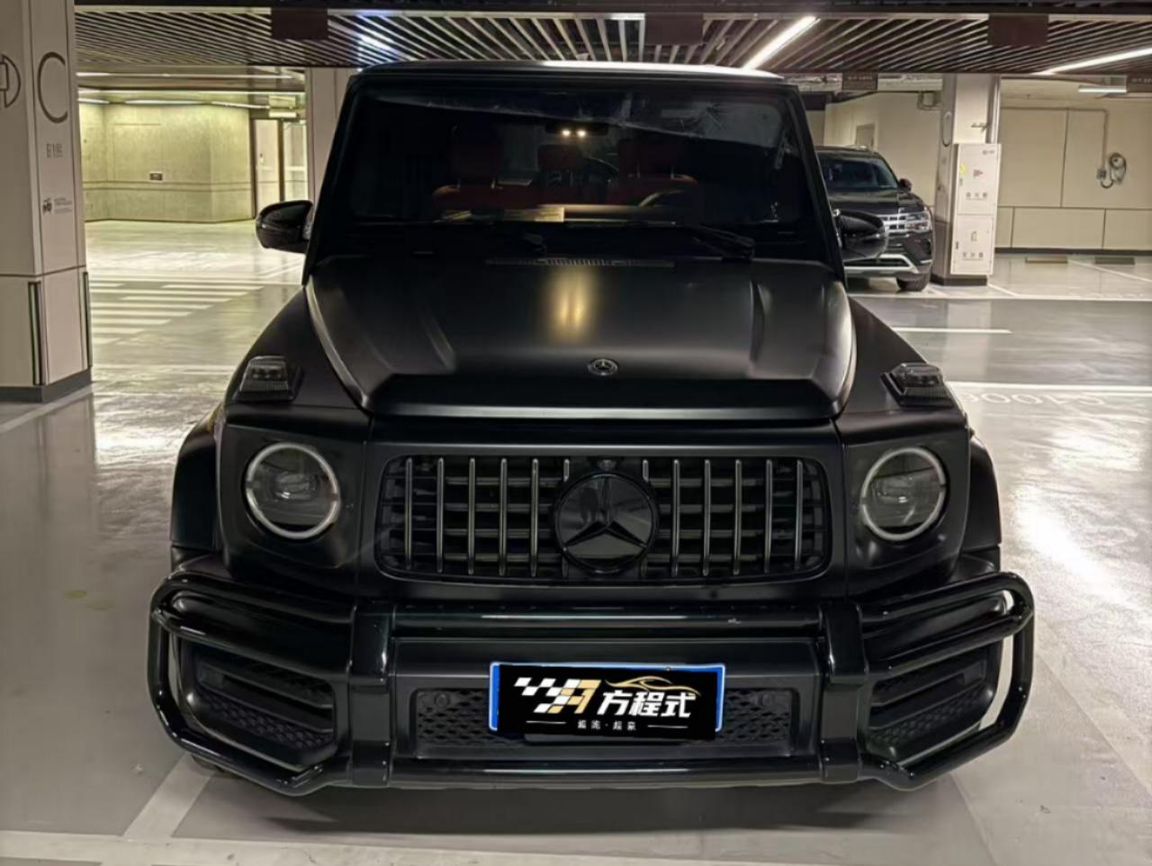 二手奔驰 G级AMG 黑色/黑红 2019款 AMG G 63