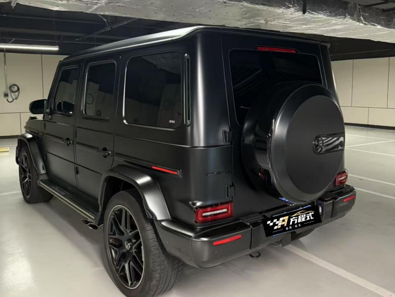 二手奔驰 G级AMG 黑色/黑红 2019款 AMG G 63