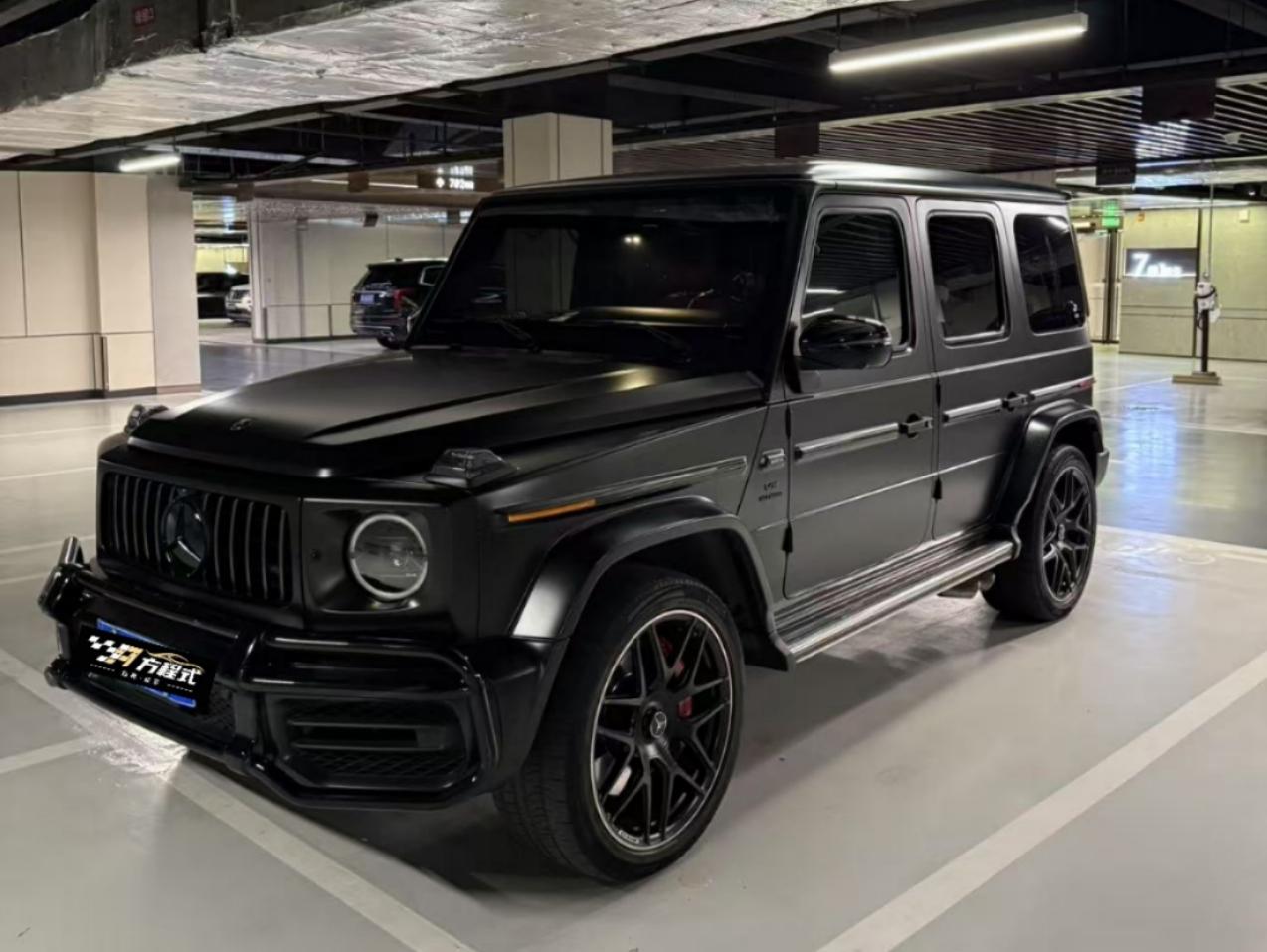 二手奔驰 G级AMG 黑色/黑红 2019款 AMG G 63
