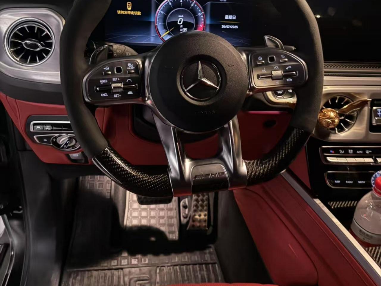 二手奔驰 G级AMG 黑色/黑红 2019款 AMG G 63