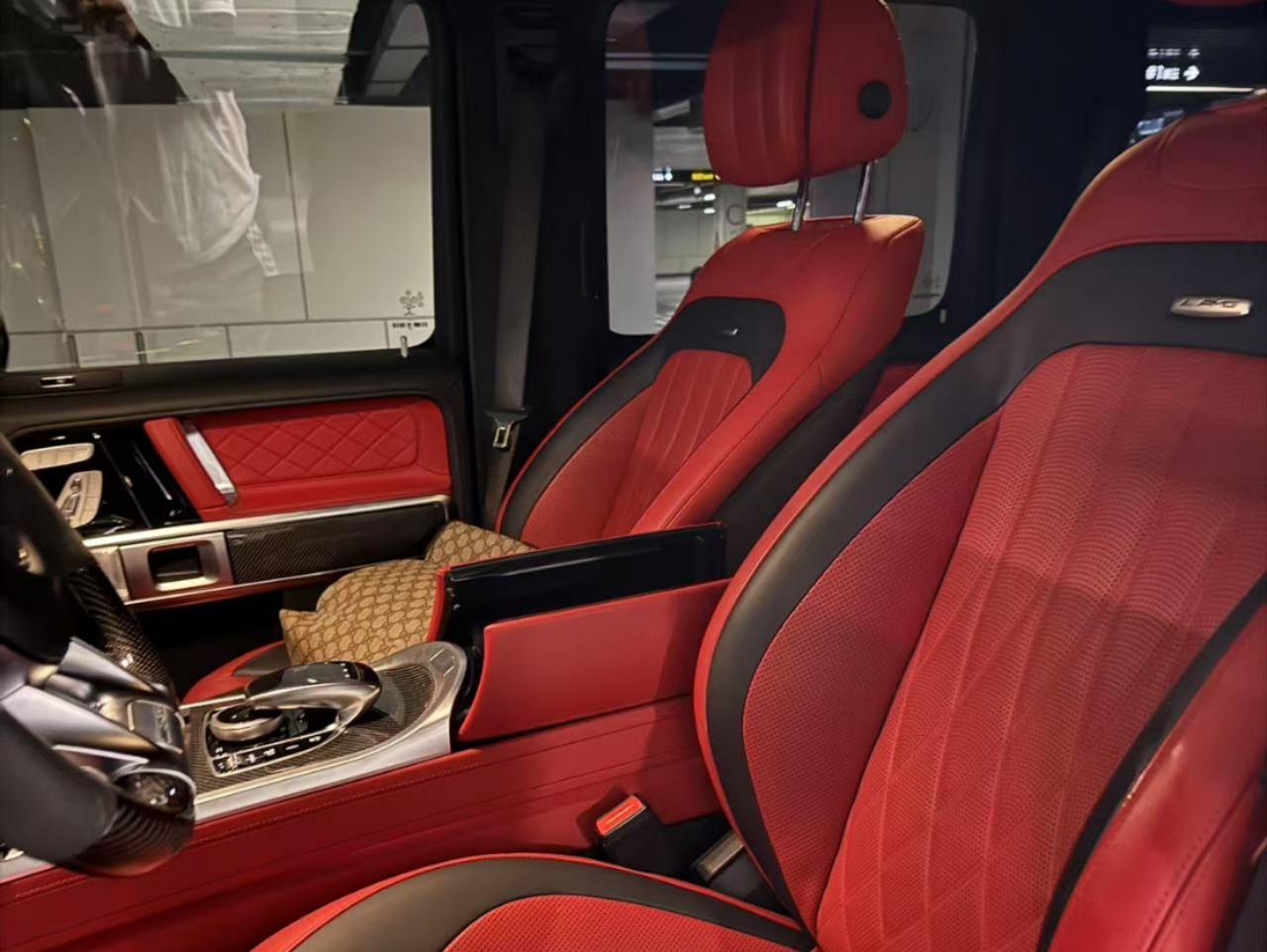 二手奔驰 G级AMG 黑色/黑红 2019款 AMG G 63