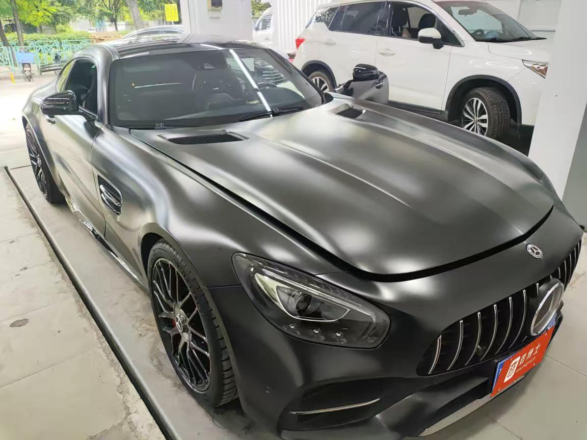 二手奔驰 AMG GT 灰色/黑色 2018款  GT C 中国特别版