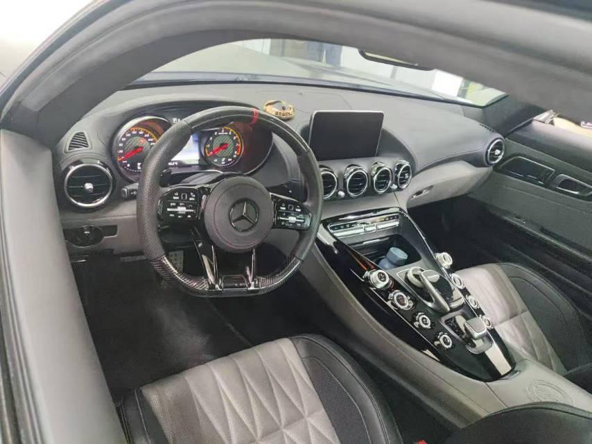 二手奔驰 AMG GT 灰色/黑色 2018款  GT C 中国特别版