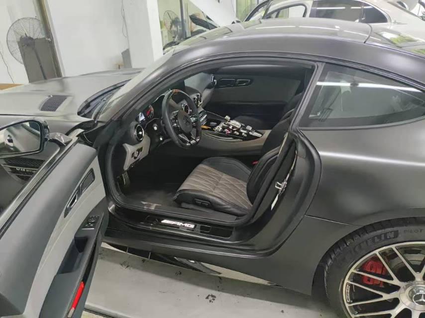 二手奔驰 AMG GT 灰色/黑色 2018款  GT C 中国特别版