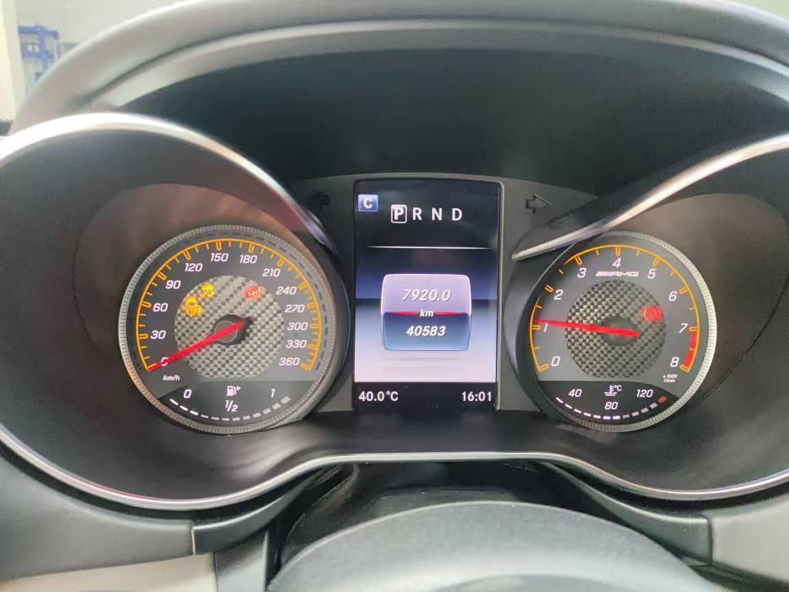 二手奔驰 AMG GT 灰色/黑色 2018款  GT C 中国特别版